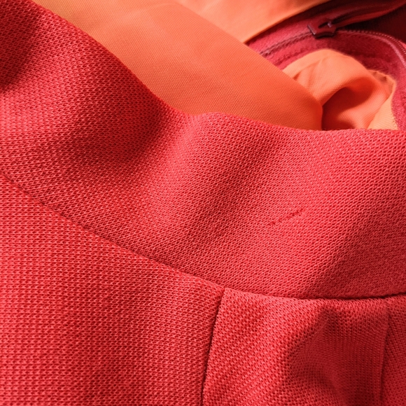 Vintage 1960s Lilli Ann Coral Mod Shift Dress S - Picture 7 of 7